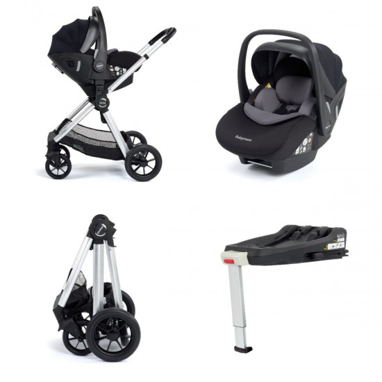 Babymore Memore V2 13 Piece Travel System with Pecan iSize Car Seat